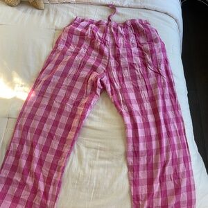 Santa Clara Pink PJ Pants